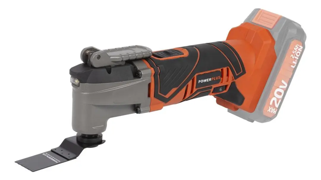 Powerplus POWDP4060 Oscillerende Multitool - 8 Accessoires