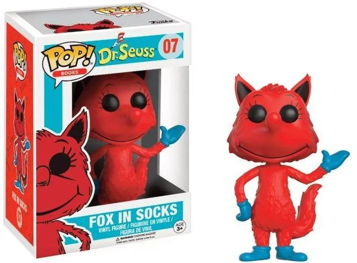 Funko Pop! Fox In Socks (Dr. Seuss) - 889698124461