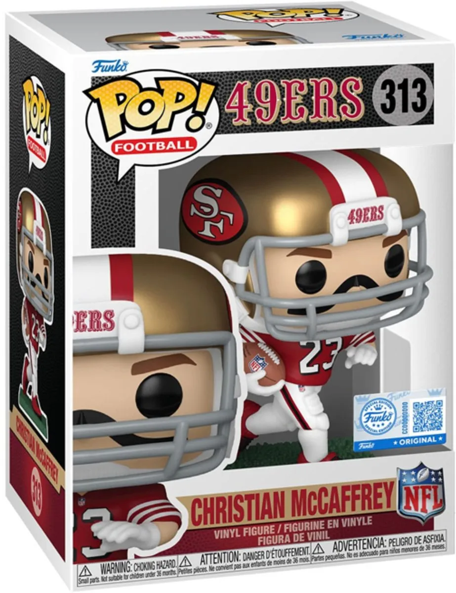 Funko NFL Legends Christian McCaffrey POP! 67435 - Multicolor