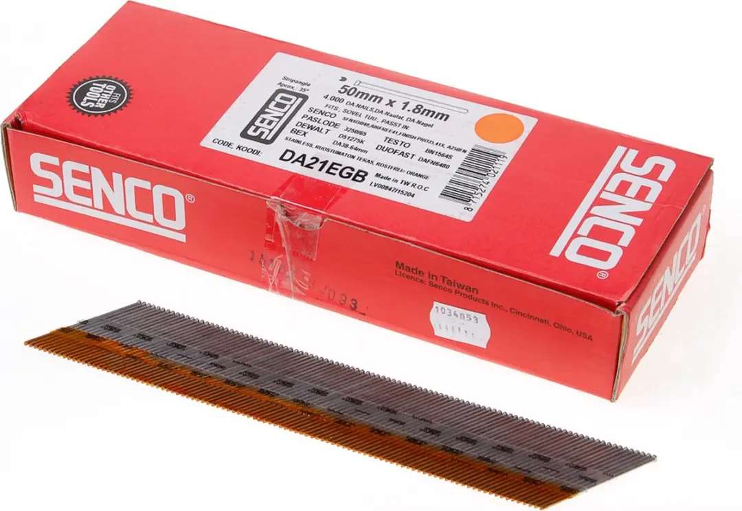 Senco DA21EGB Afwerkspijkers RVS 1,8x50mm - 4000 Stuks