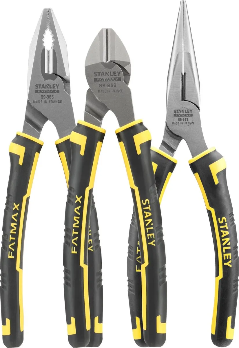 Stanley FatMax Tangenset 3-delig - 3 Stuks