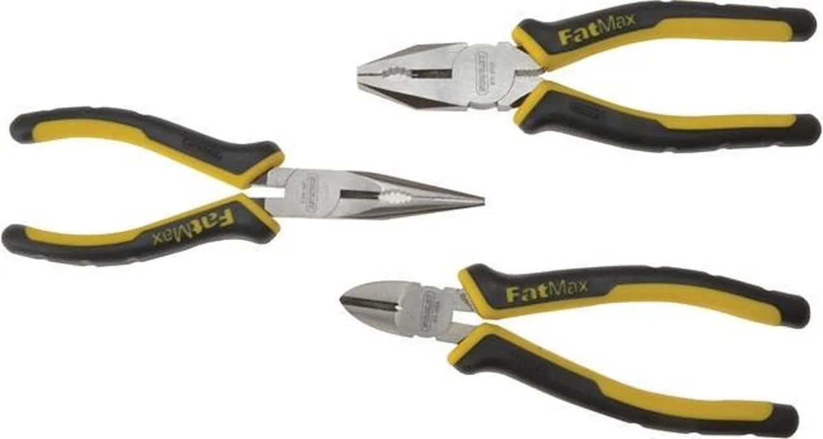 Stanley FatMax Tangenset 3-delig - 3 Stuks