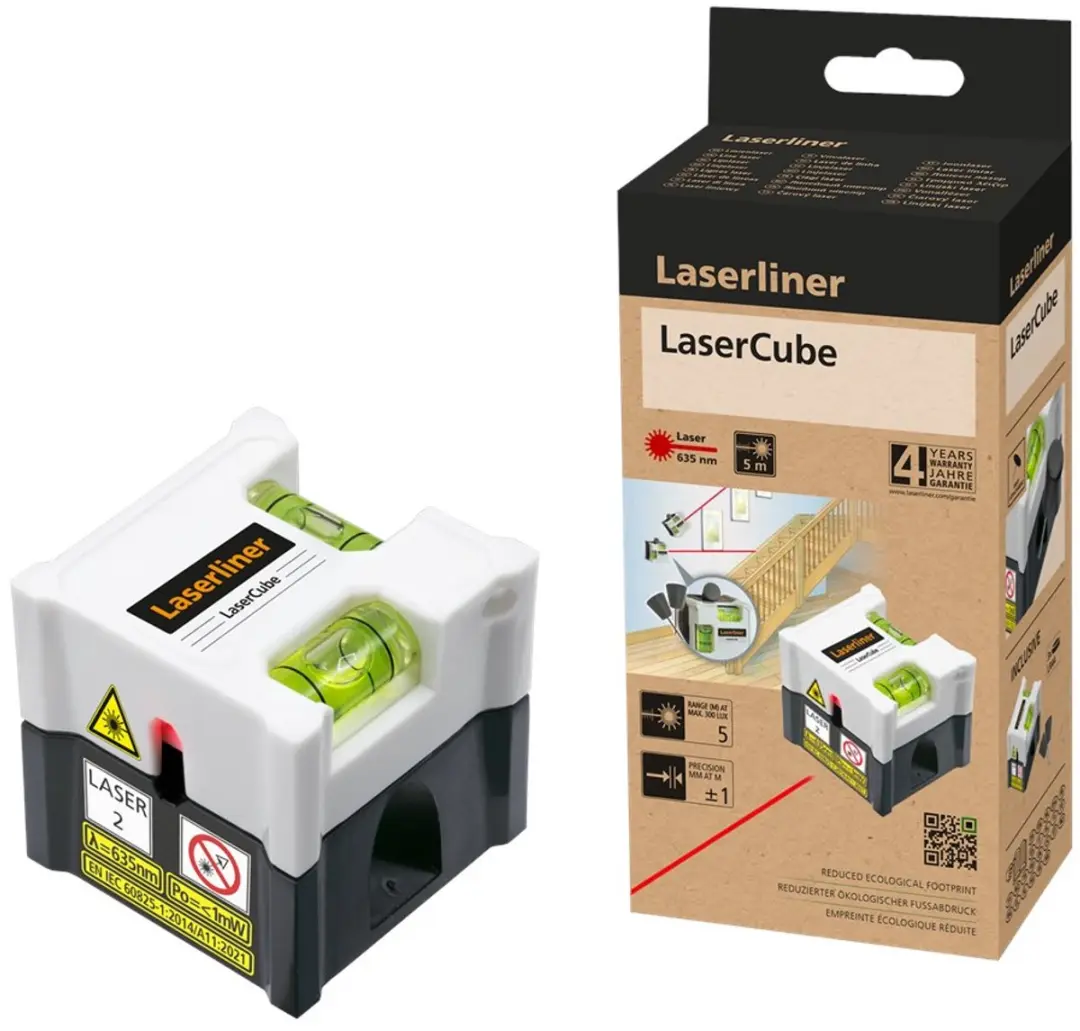 Laserliner LASERCUBE Lijnlaser - USB-C - afbeelding 6 van 6