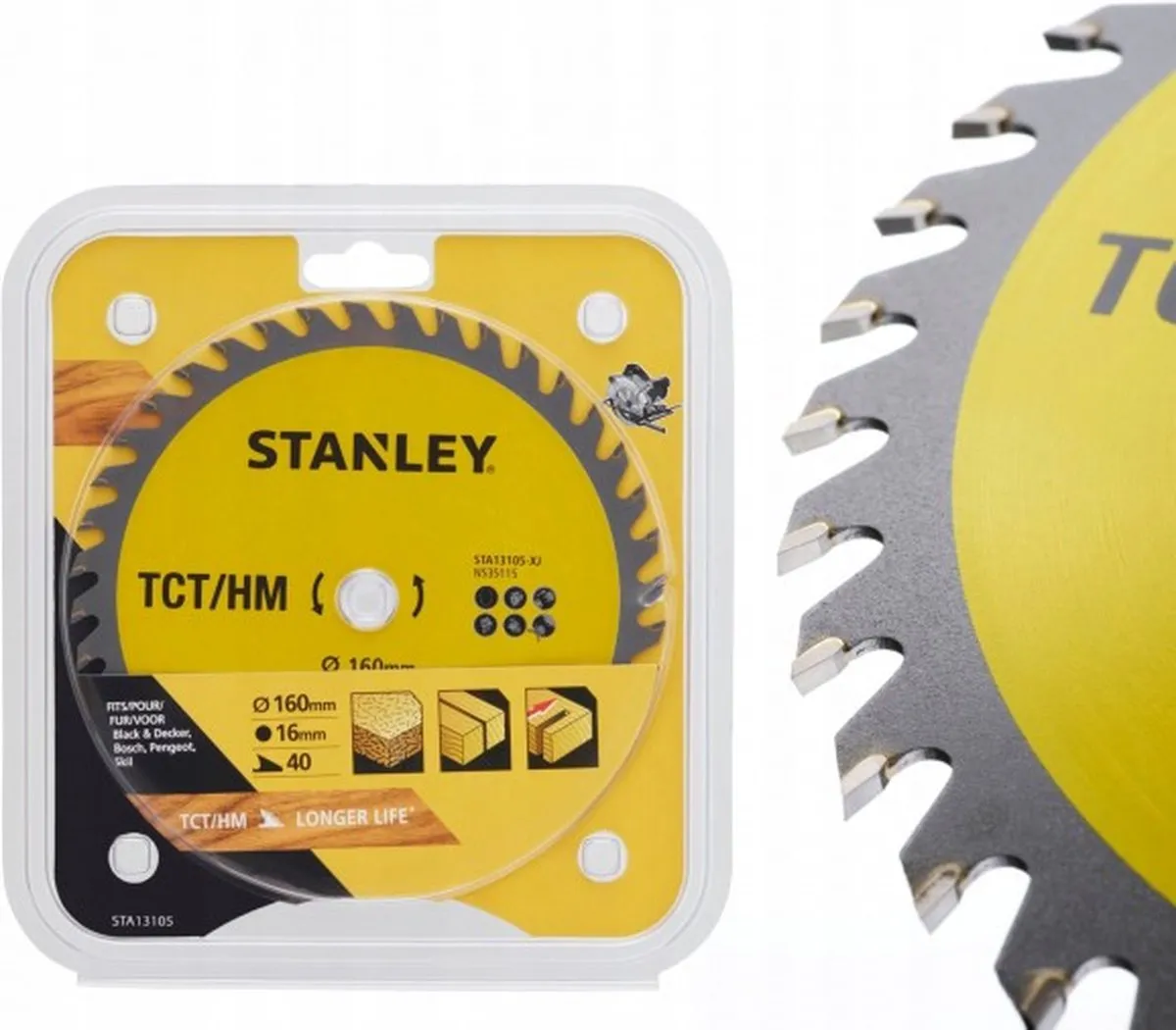 Stanley Cirkelzaagblad STA13105-XJ