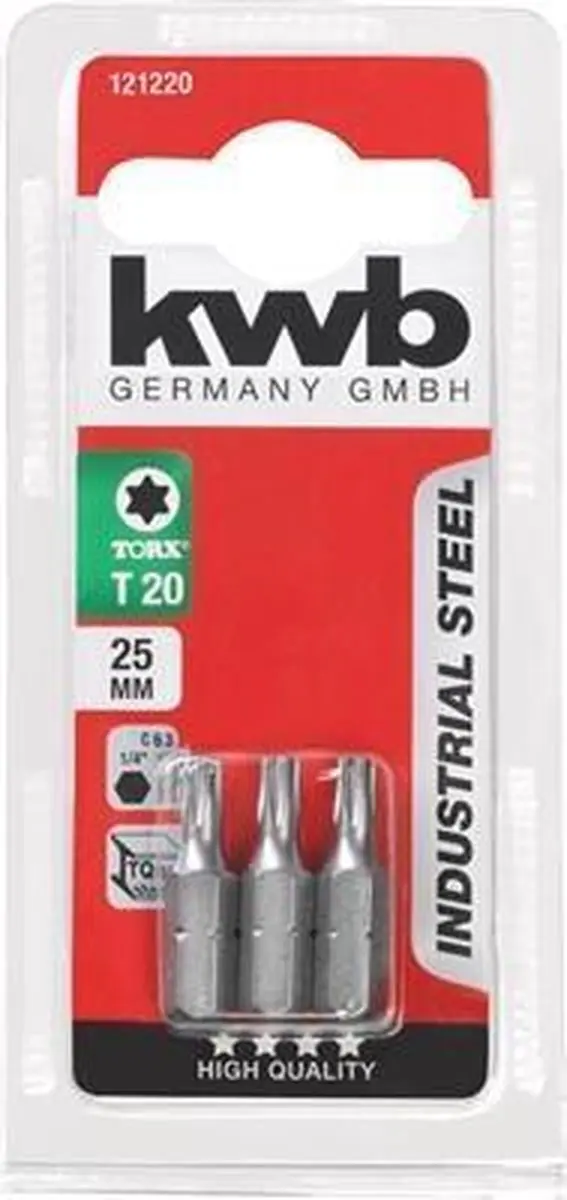 KWB Schroefbits Torx T20 25mm