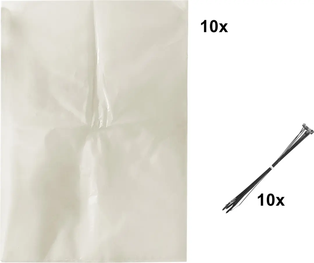 Kortpack Plastic Puinzakken 70x110cm
