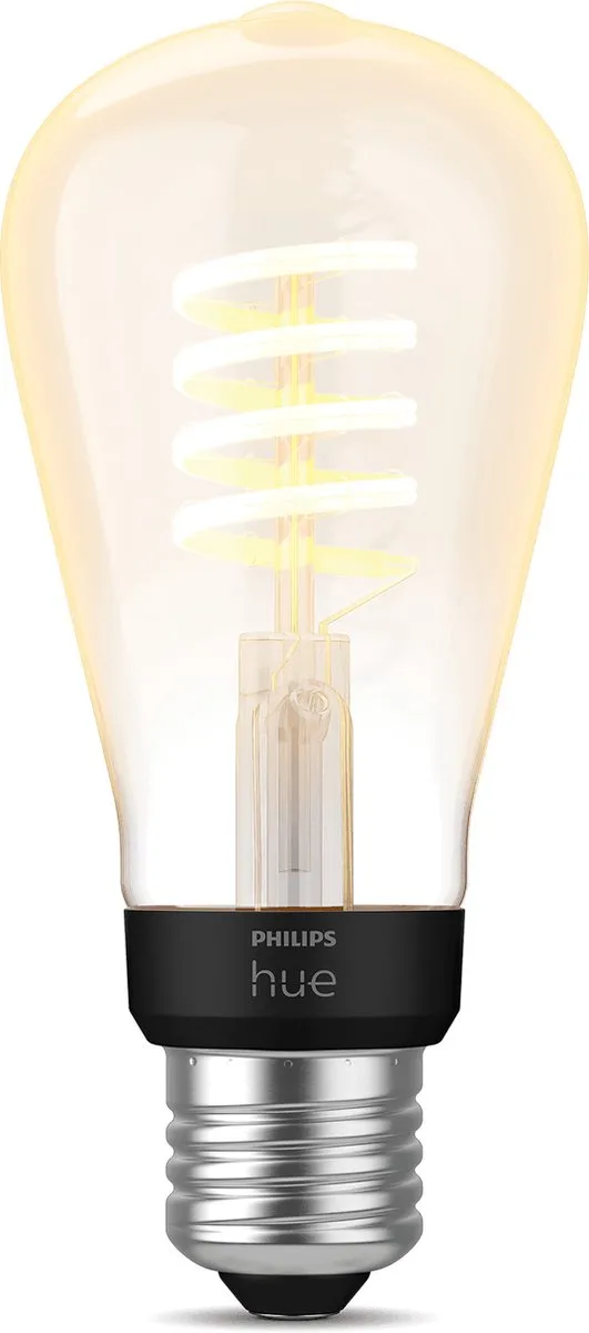 Philips Hue Filament Edisonlamp ST64 E27 - 7W - 2100K - Amber