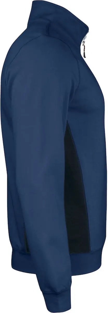 Jobman 5401 Halfzip Sweatshirt 65540120 - Navy/Zwart - 3XL