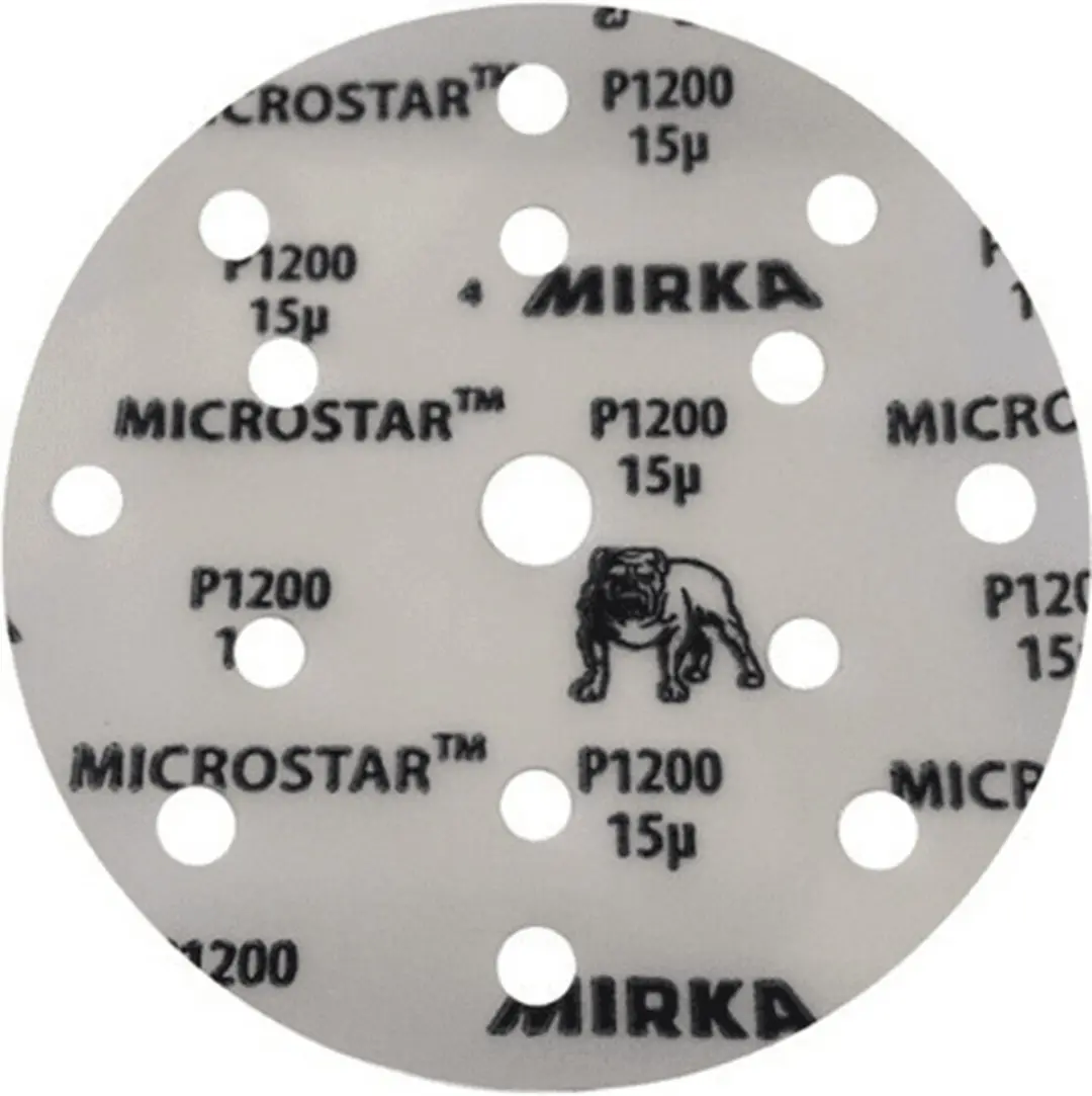 Mirka Microstar 150mm Grip 1200 Schuurmiddel