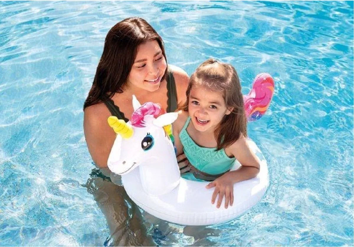 Intex Eenhoorn Zwemband 58cm - Wit