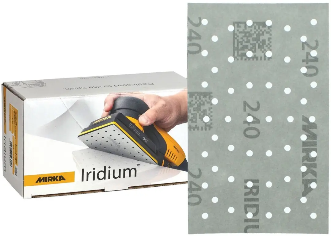 Mirka Iridium P100 Schuurpapier 81x133mm - 100 Stuks