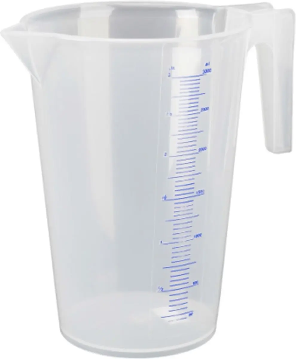 Pressol 07064 Maatbeker 3L Polypropyleen