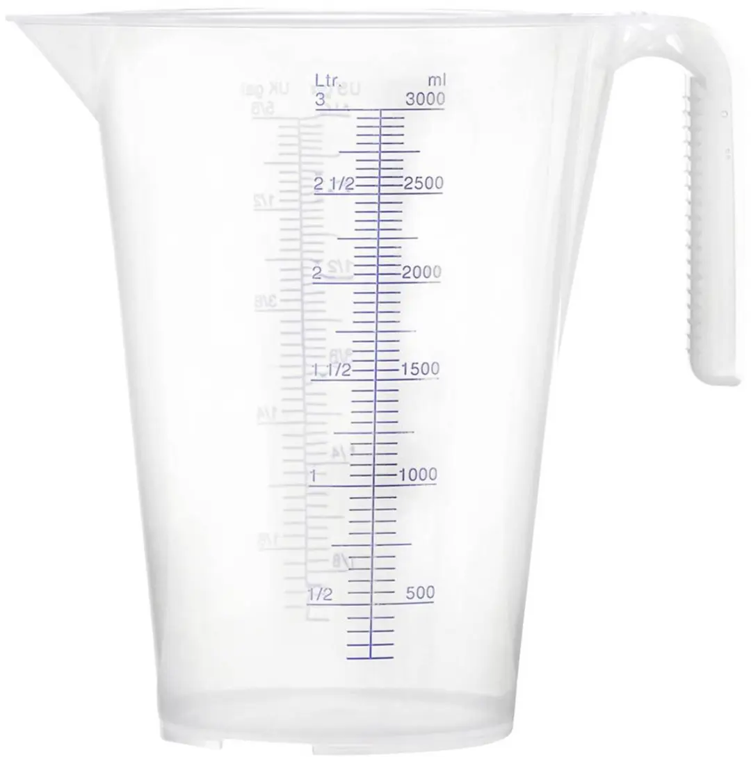Pressol 07064 Maatbeker 3L Polypropyleen