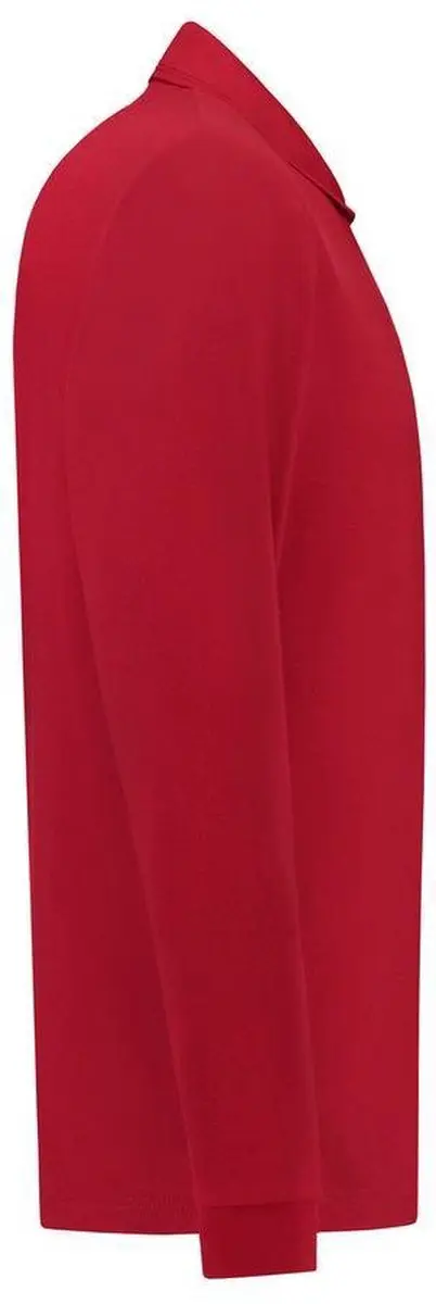 Tricorp Poloshirt Lange Mouw - Rood - Maat L