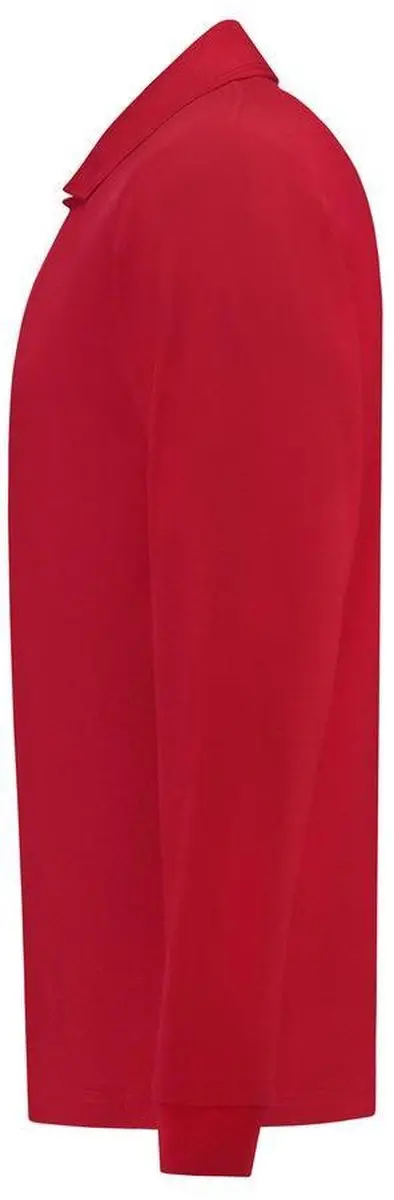 Tricorp Poloshirt Lange Mouw - Rood - Maat L