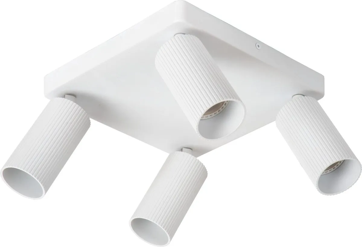 Lucide CLUBS Plafondspot 4xGU10 - Wit