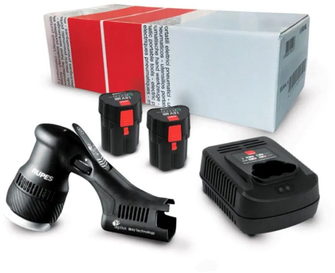 Rupes HLR75 Accu Polijstmachine 75mm - STB-set