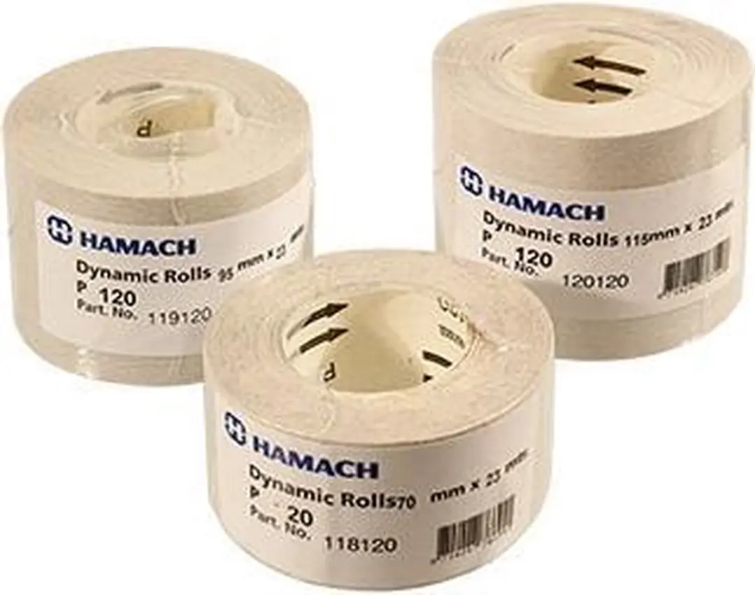 Hamach Schuurpapier op rol 95mm P220 - 23m
