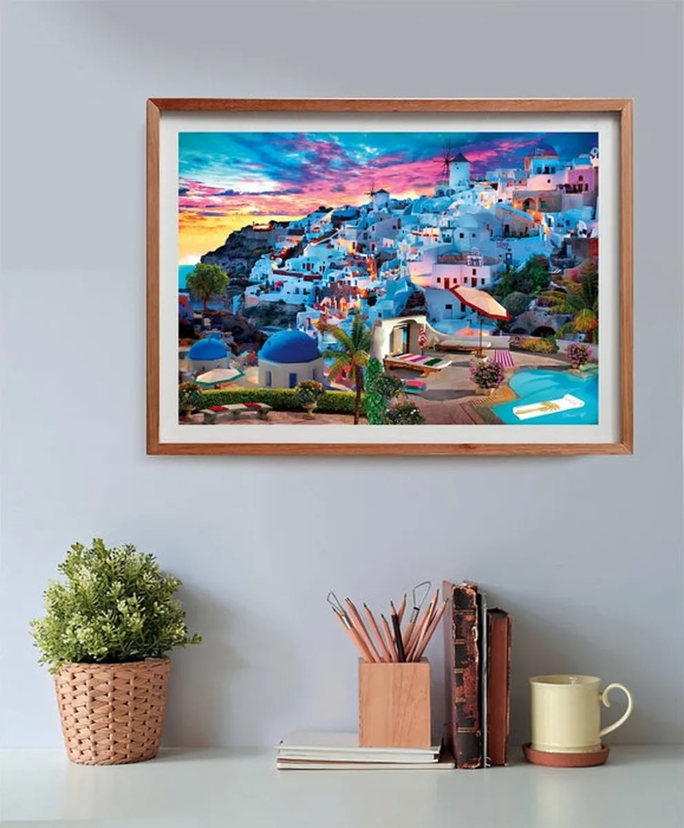Clementoni Puzzel Griekenland 500 Stuks - High Quality Collection - Multicolor