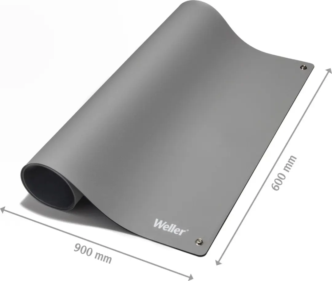 Weller T0051403599 Antistatische ESD Soldeermat 900x600mm Grijs
