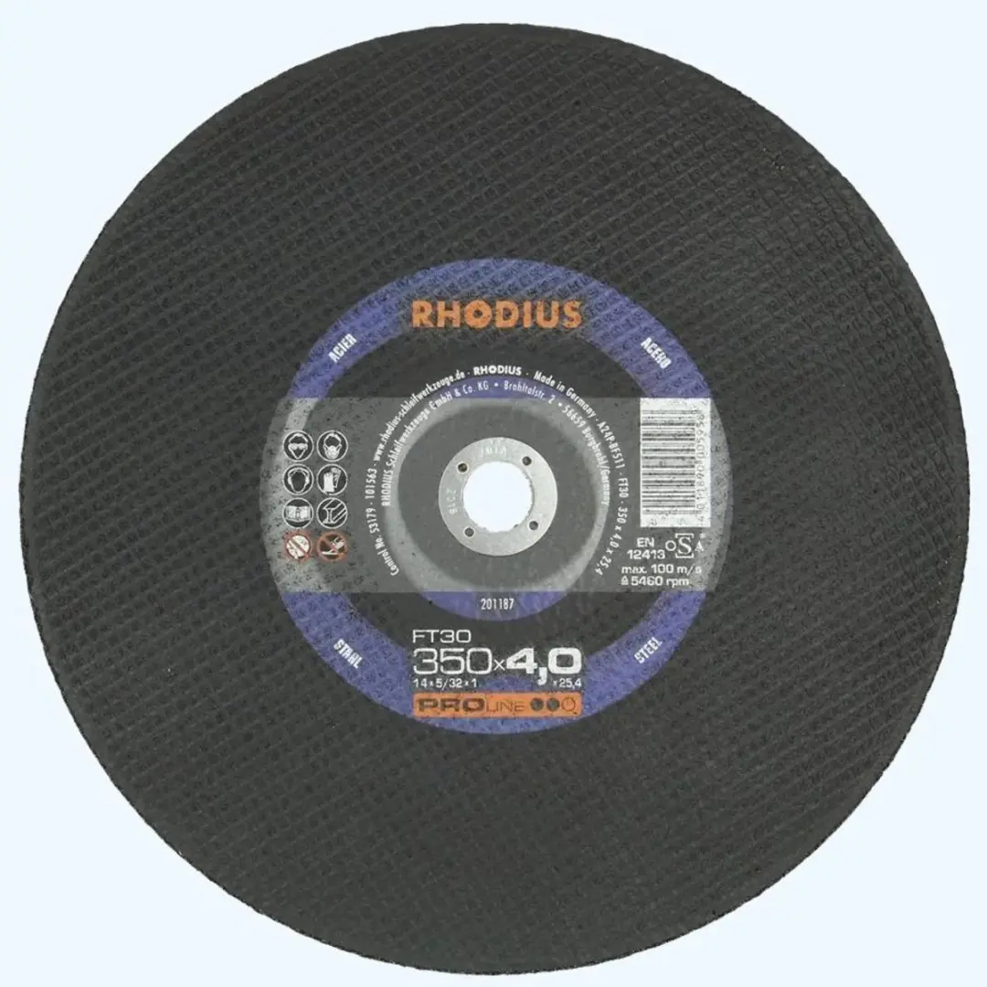 Rhodius Pro Doorslijpschijf Metaal 350x4,0x25,4mm FT30