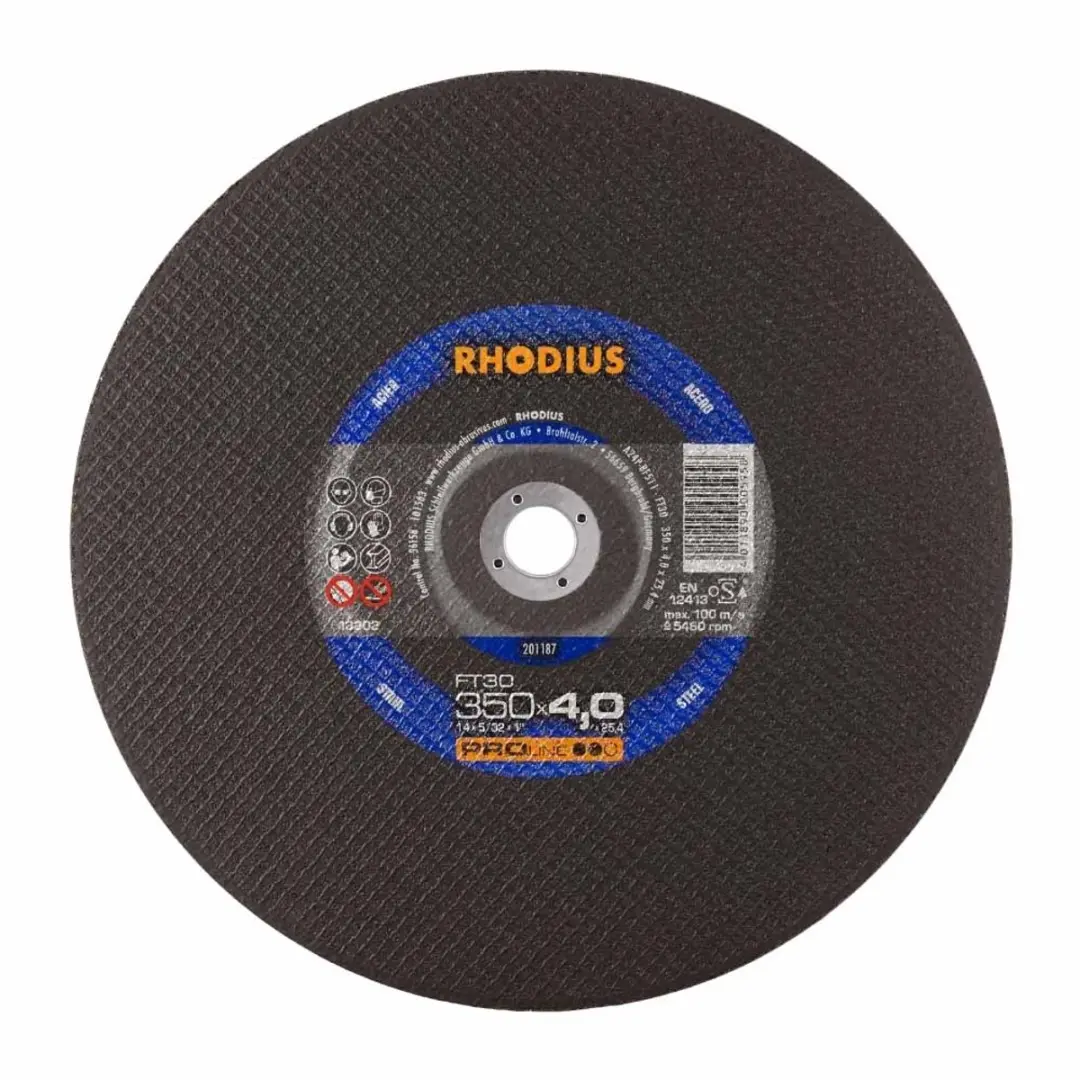 Rhodius Pro Doorslijpschijf Metaal 350x4,0x25,4mm FT30
