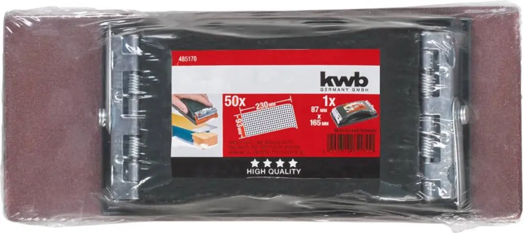 KWB Handschuurmachineset 2-delig