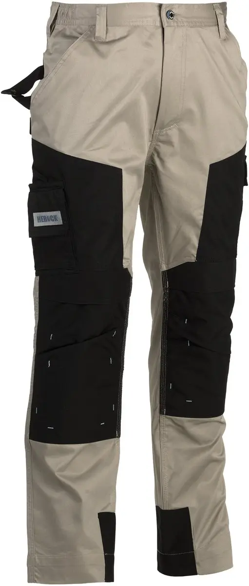 Herock Capua Werkbroek 42 - Beige/Zwart
