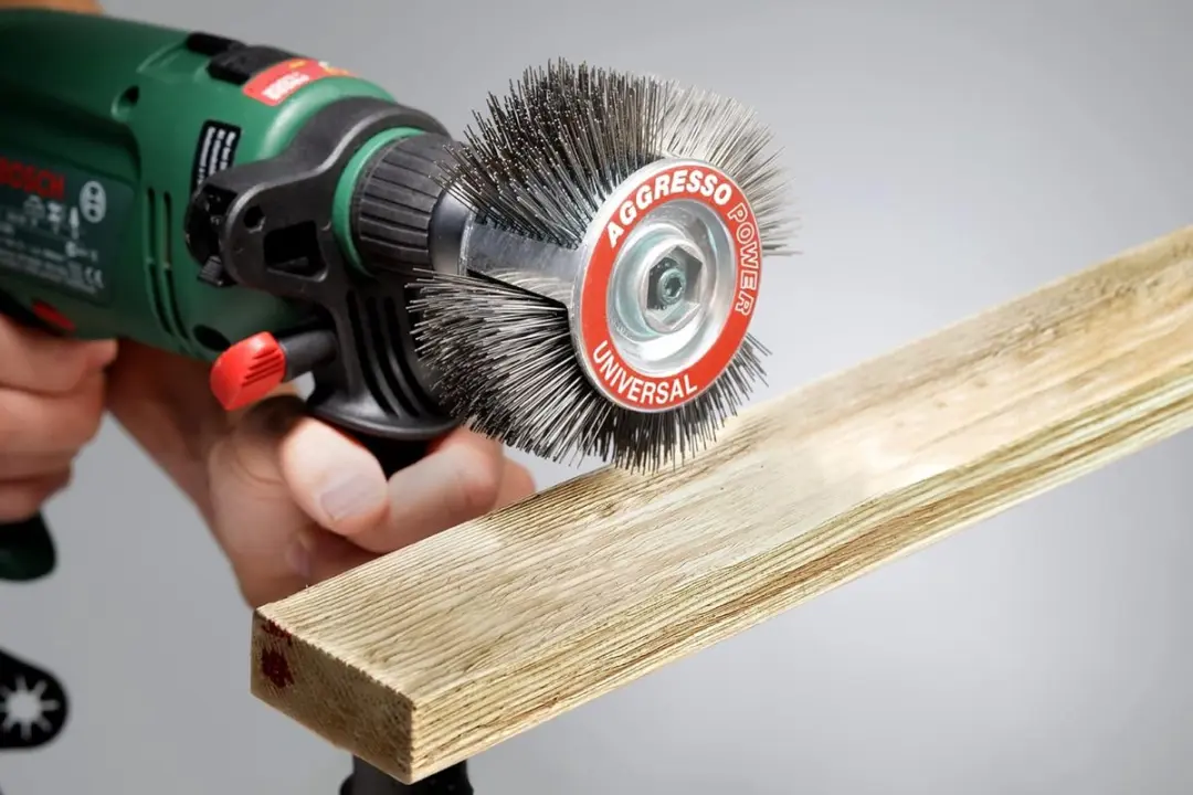 KWB Agresso Universele Slijpborstel 110mm - Grijs