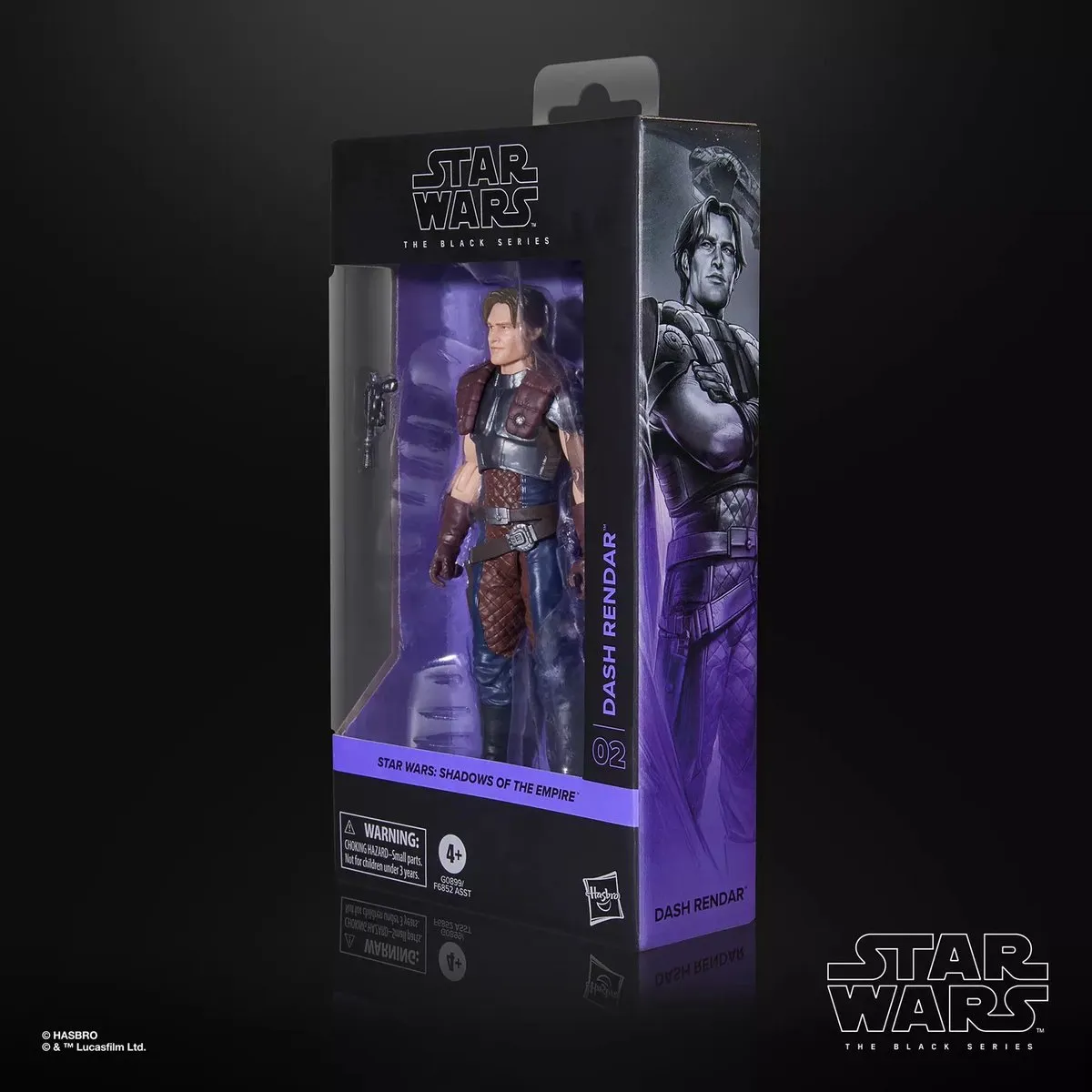 Star Wars Black Series Dash Rendar Action Figuur - HASG0899 - 15 cm - Multicolor