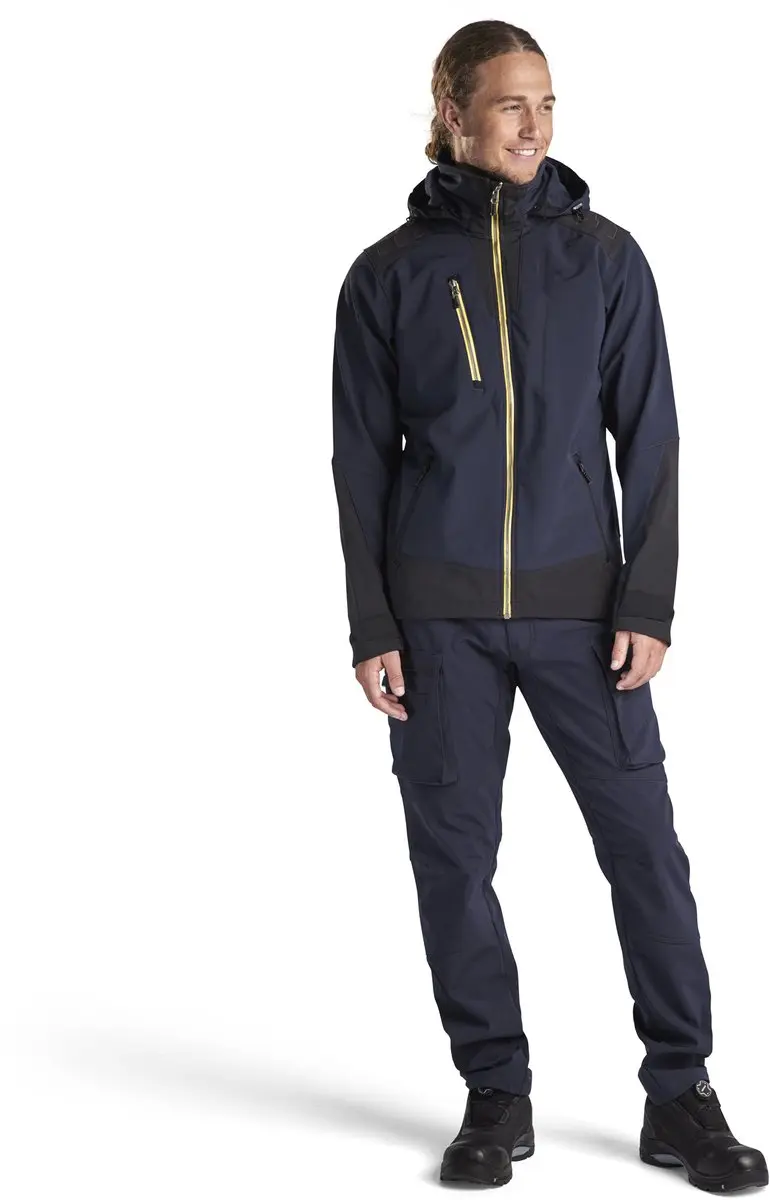 Blåkläder Softshell Werkbroek 1477-2513 - D92 - Donker marineblauw