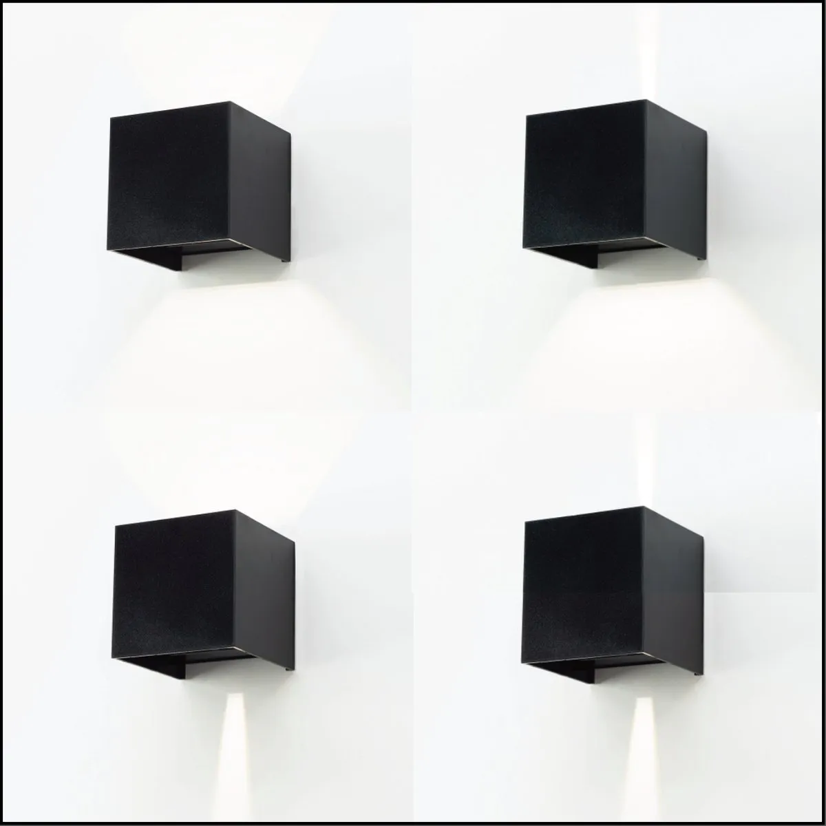 Eglo Barcarola-E Wandlamp LED 10,5cm - Zwart