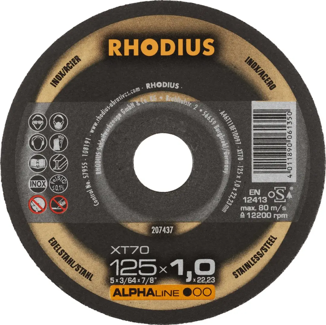 Rhodius A50020 Slijpschijf 125mm Metaal