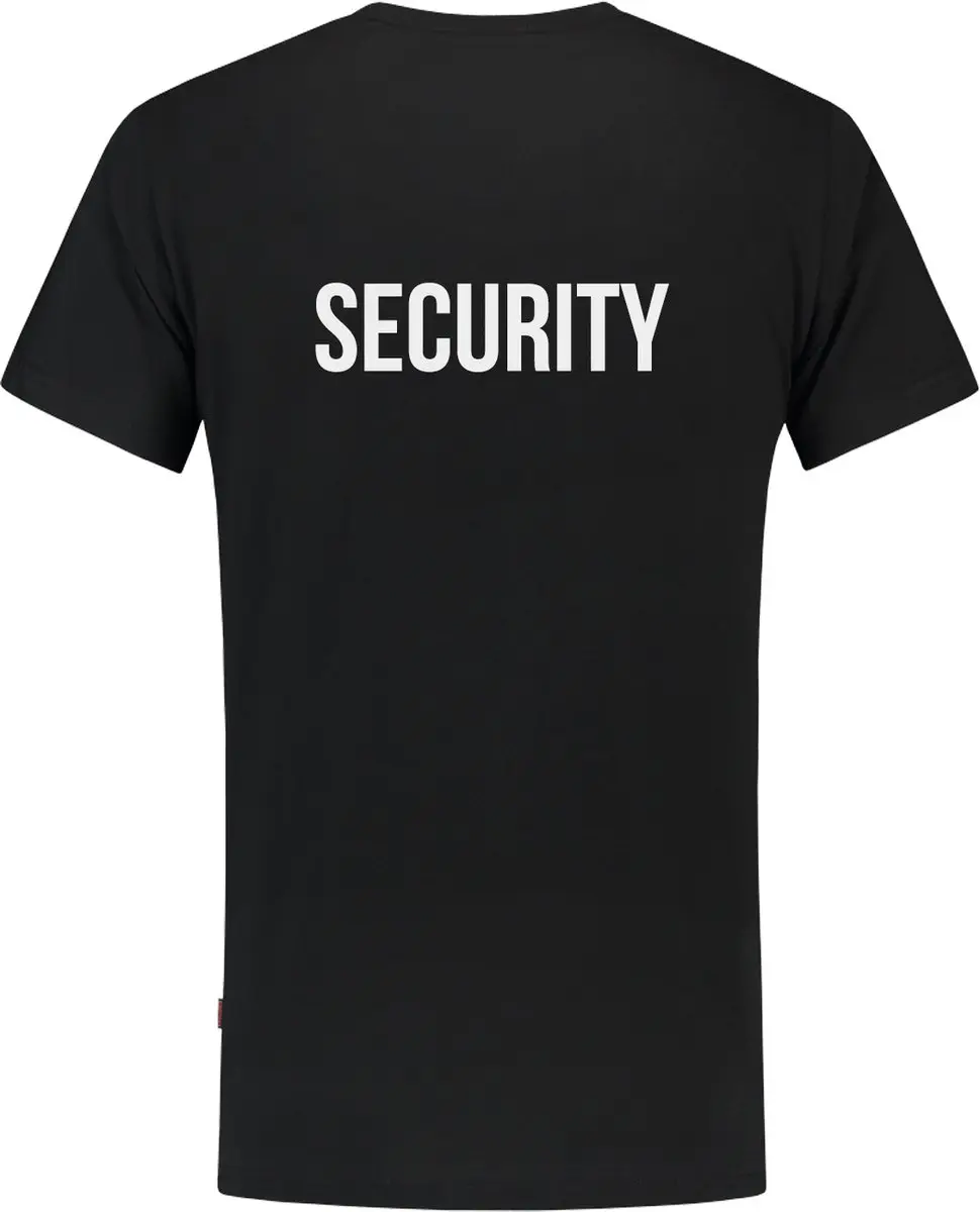 Tricorp Security T-shirt 190g Zwart - 5XL