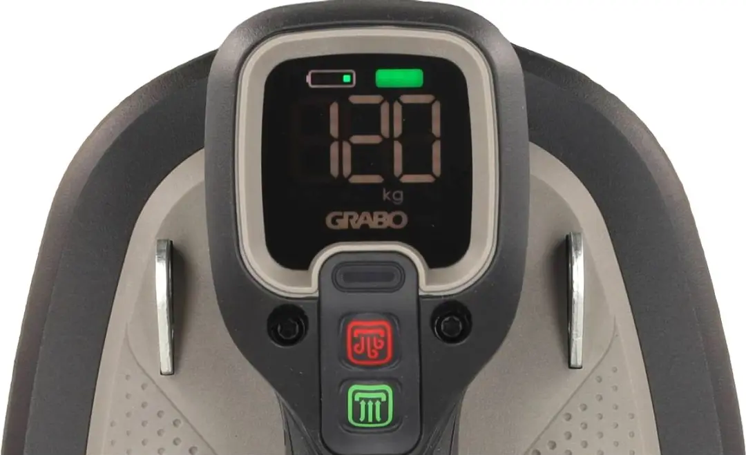 Grabo Pro Brushless in Tas - Zuignap 29cm - 120kg - Zwart