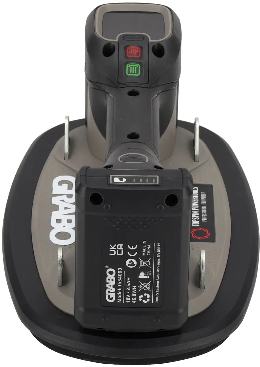 Grabo Pro Brushless in Koffer - Zuignap 29cm - 120kg