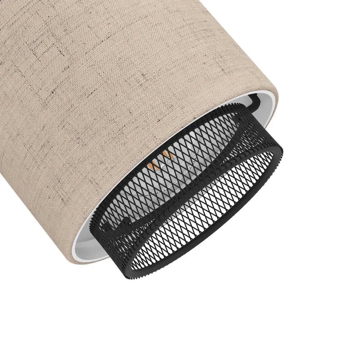 Eglo Rosley Spot E14 - 2 Stuks - 31cm - Zwart/Beige
