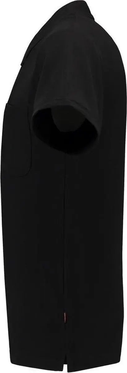 Tricorp Poloshirt borstzak - Zwart - Maat S