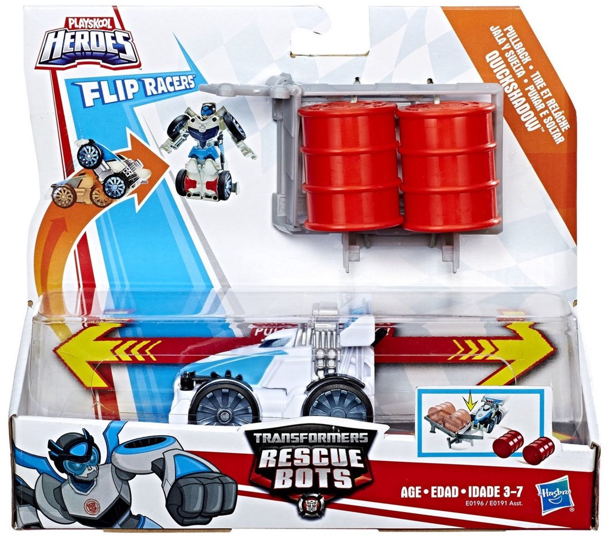 Transformers Rescue Bots Flip Racers Quickshadow