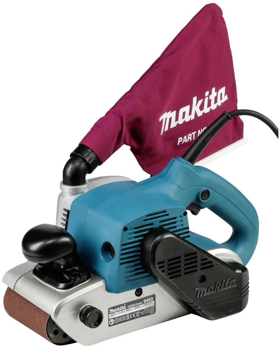 Makita 9403J Bandschuurmachine 1200W - afbeelding 6 van 6