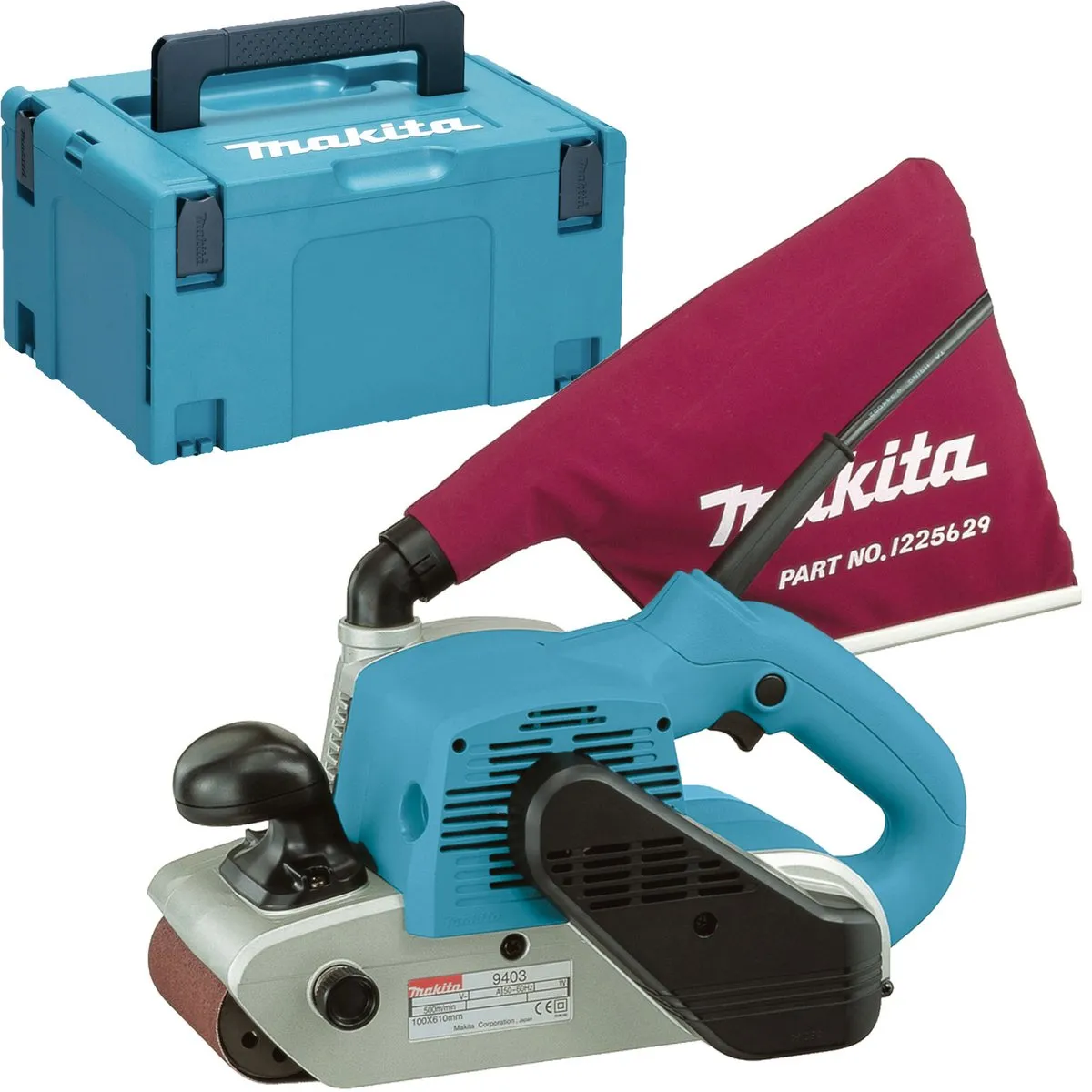 Makita 9403J Bandschuurmachine 1200W