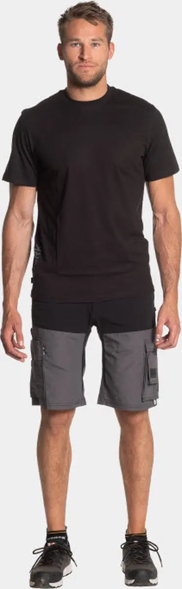 Herock Hespar Korte Werkbroek 38 - Khaki/Zwart