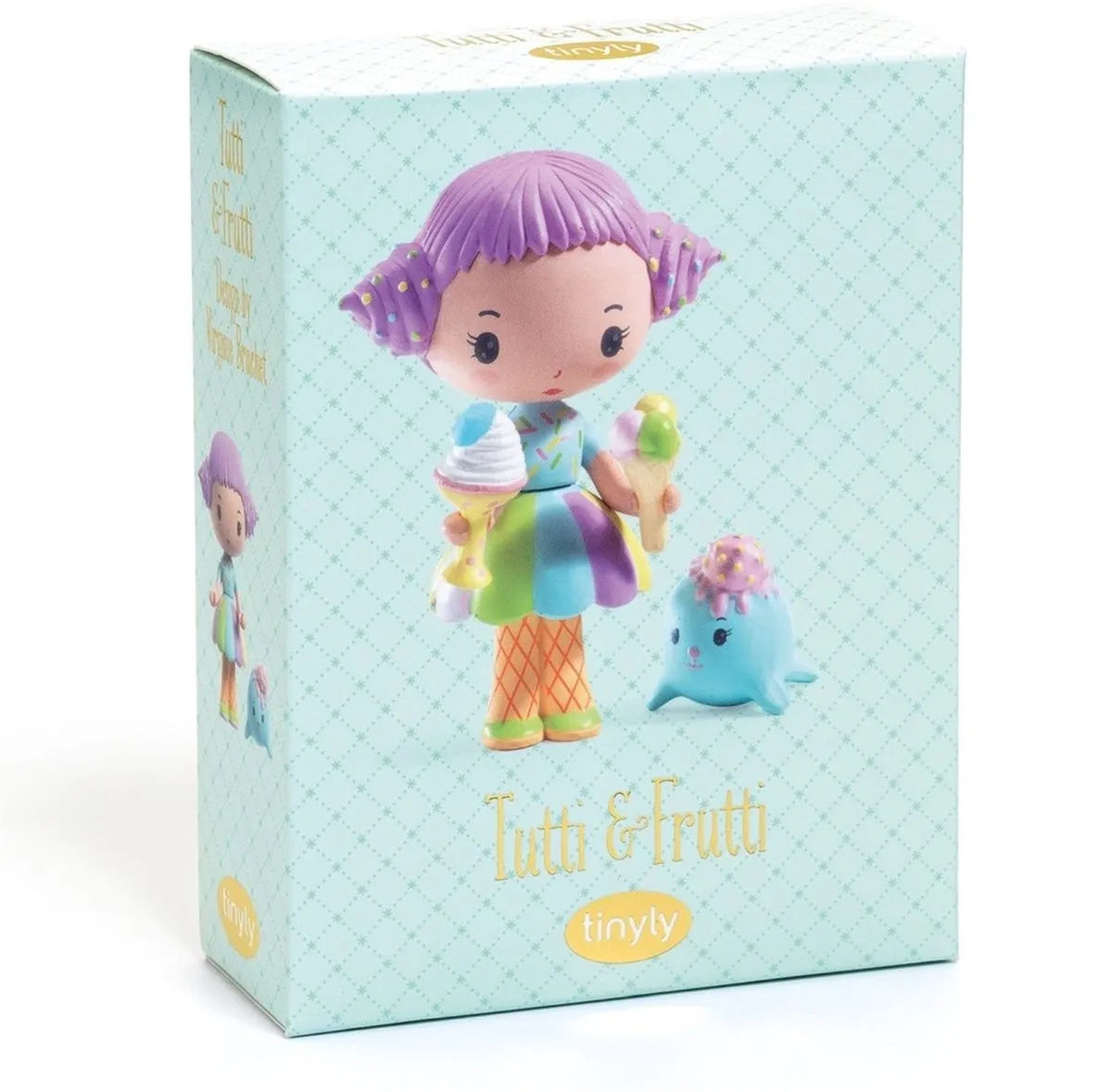 Djeco Tinyly Speelfiguur Tutti & Frutti DJ06945 - Meerkleurig