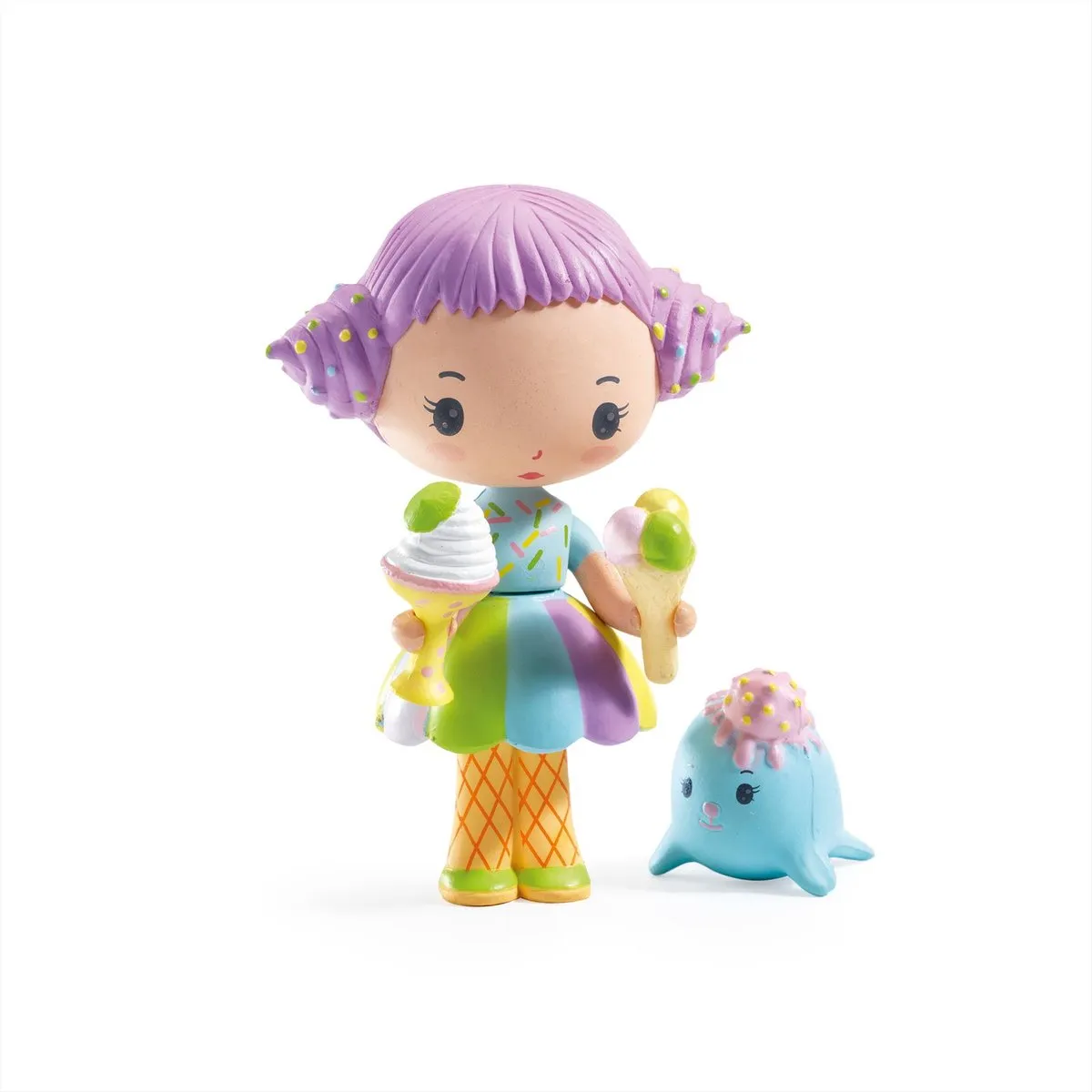 Djeco Tinyly Speelfiguur Tutti & Frutti DJ06945 - Meerkleurig