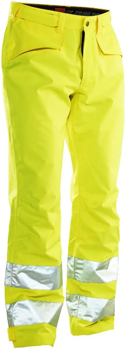 Jobman 2933 Hi-vis Broek Geel