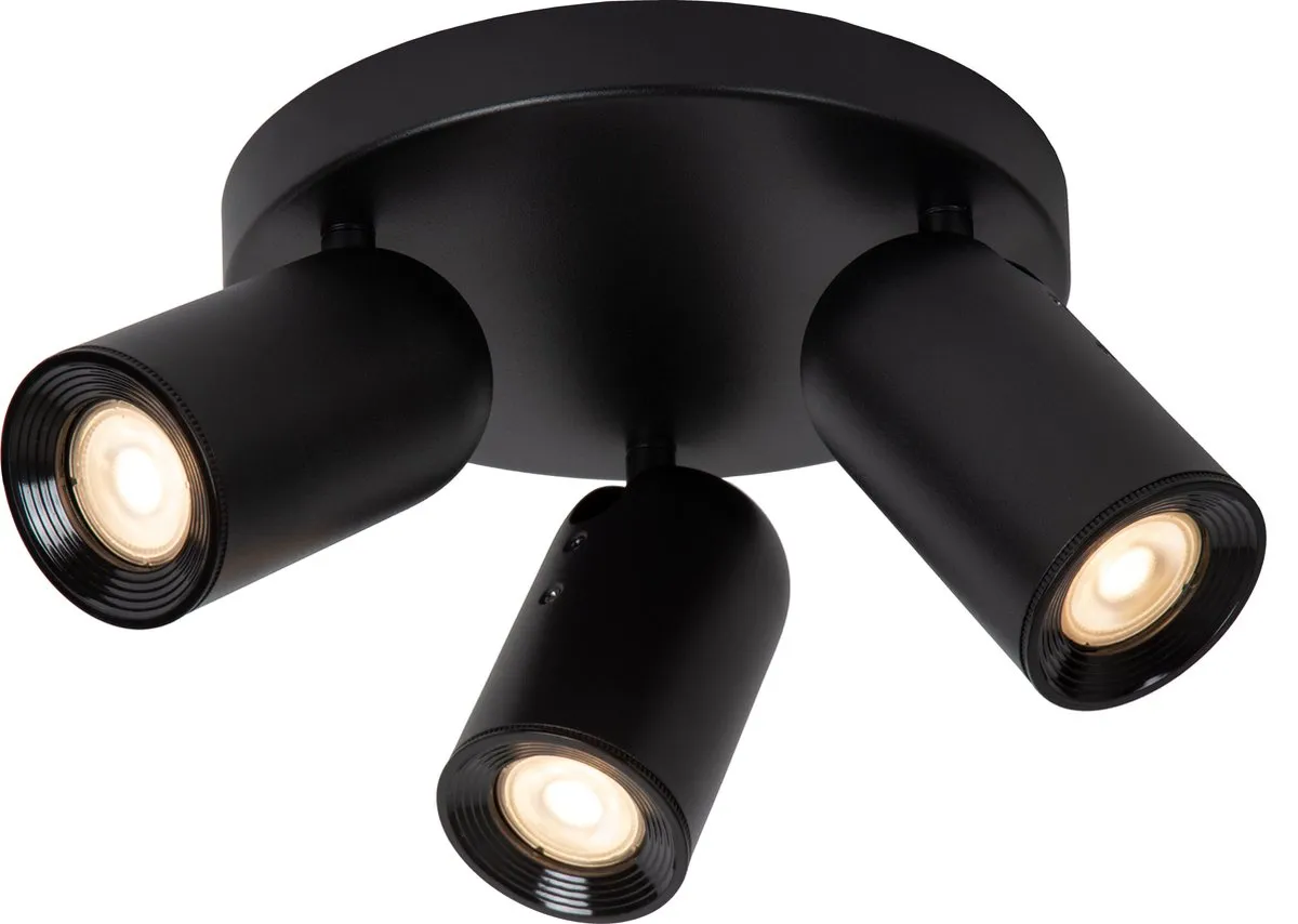 Lucide PUNCH Plafondspot Ø21cm 3xGU10