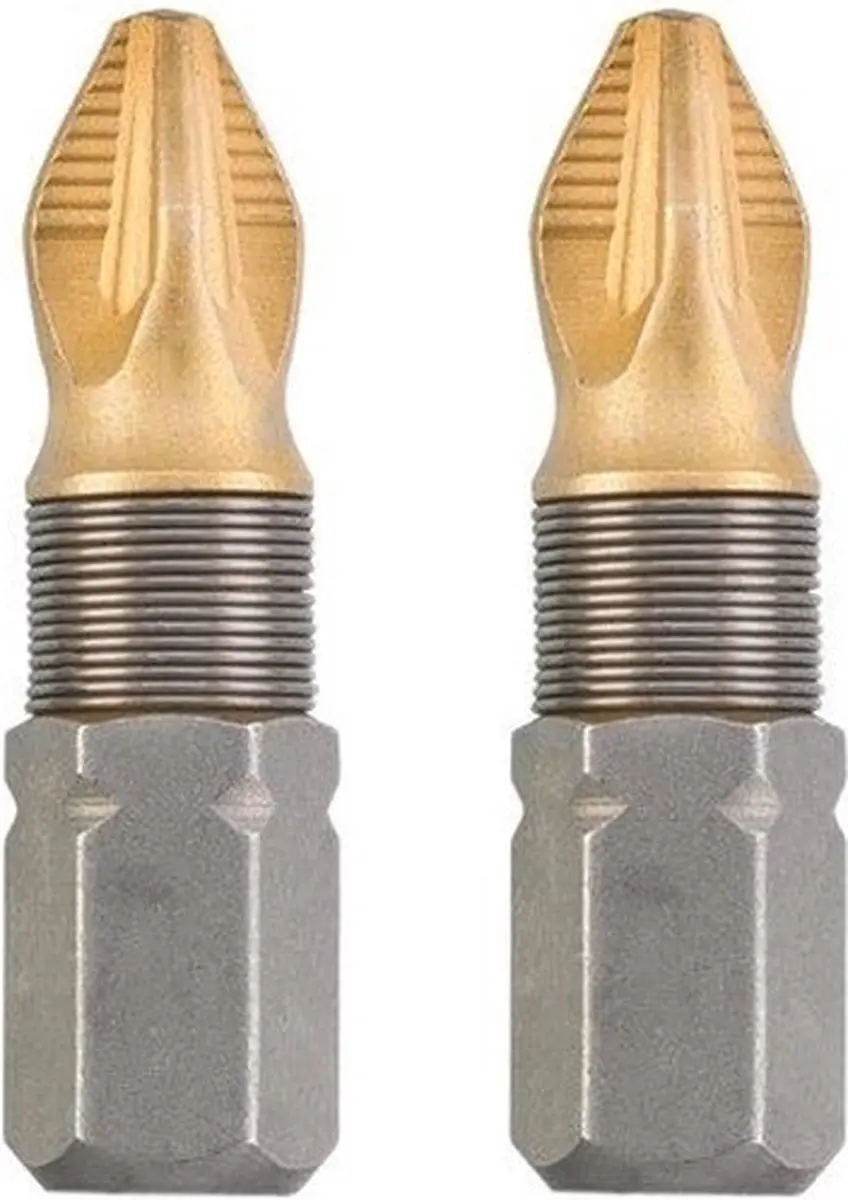 KWB 2 Titaan Bits Pz3 25mm - 2 Stuks