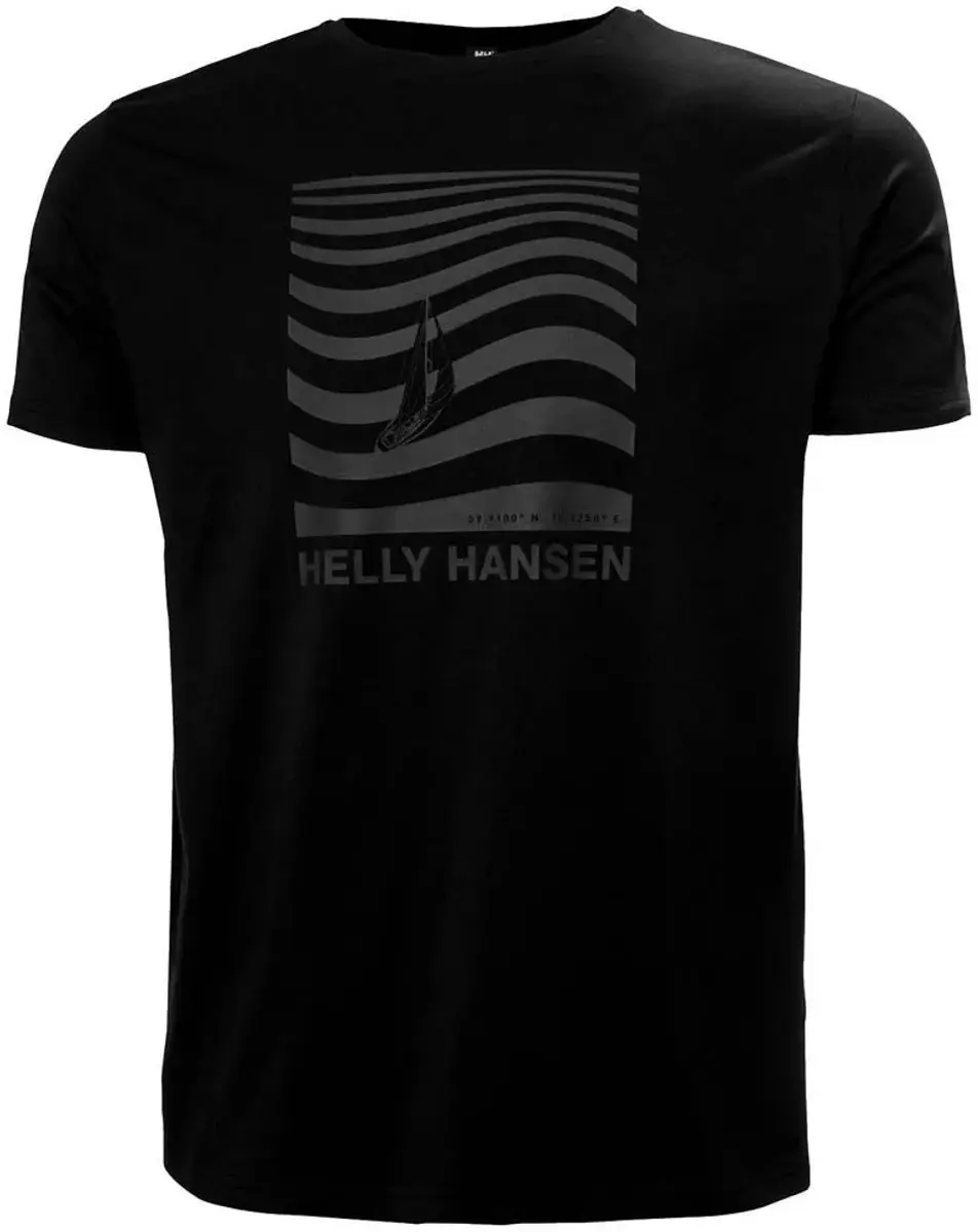 Helly Hansen Shoreline 3.0 T-shirt - Zwart S - afbeelding 6 van 6