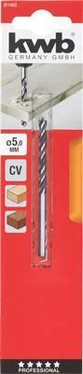 KWB Houtspiraalboor 5mm - 511465