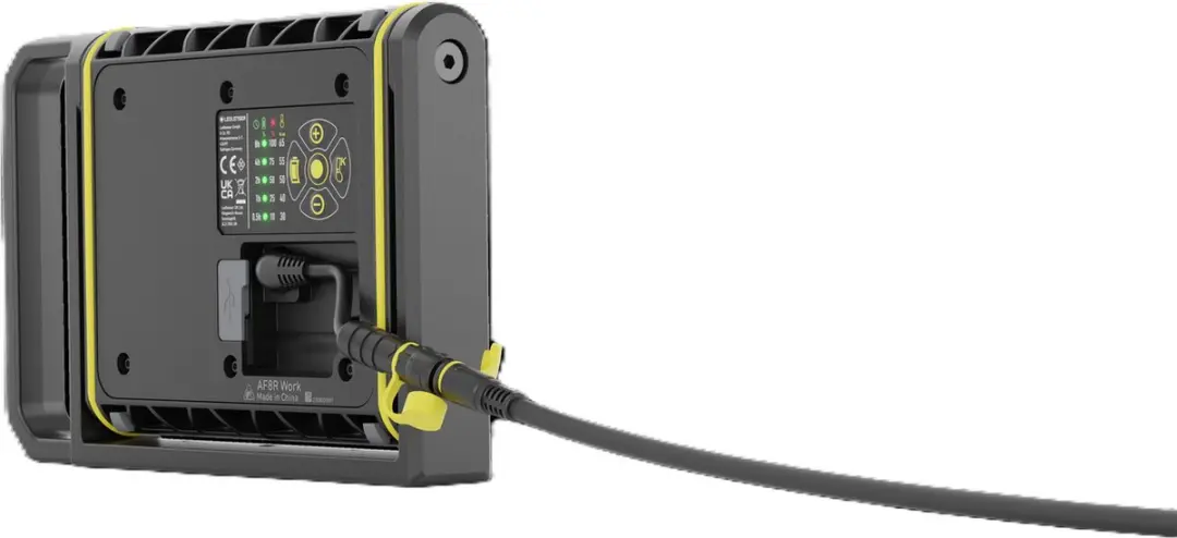 Ledlenser AF8R WORK Bouwlamp - 4000 Lumen - Zwart